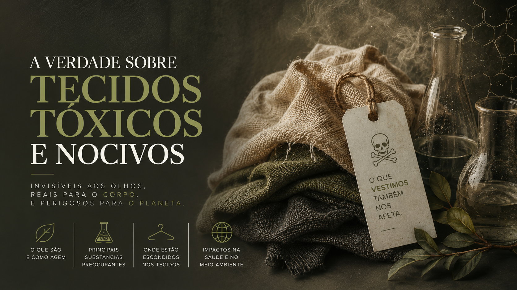 Masterclass: A verdade sobre tecidos tóxicos e nocivos