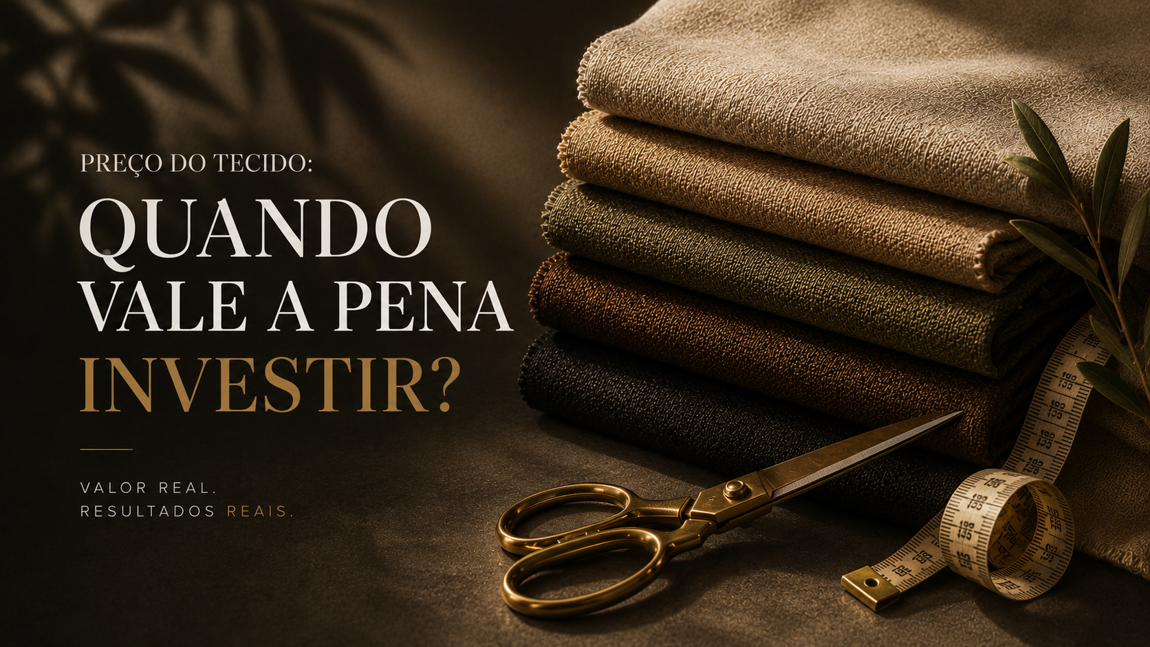 Masterclass: Preço do tecido — quando vale a pena investir?