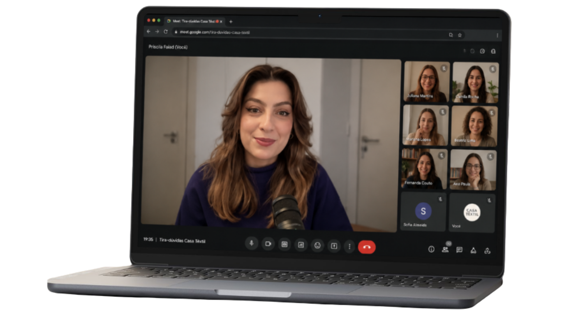 Encontro ao vivo da Priscila Faiad com a comunidade